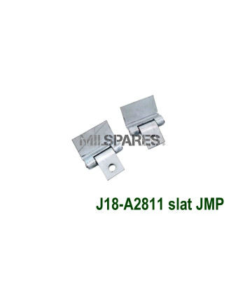 Toolbox hinge, slat, set of 2